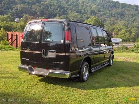 1999 Black Chevrolet Express 1500 Passenger Van 15815552 Photo 4 Car Color