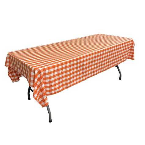 La Linen Gingham Tablecloth Checkered Tablecloth For Parties Picnics