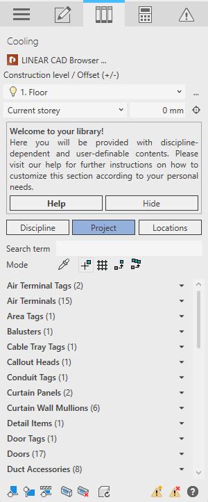 Inserting Components Knowledge Base Revit Linear