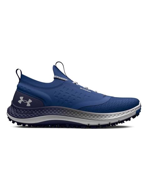 Under Armor Charged Phantom Sl Blue Navy Men S Shoe Under Armour Golf Shoes The Golf Square