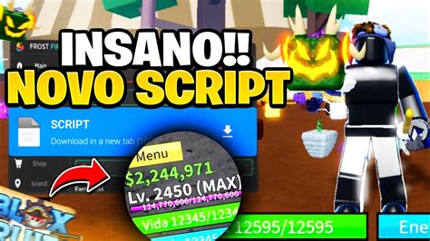 Insanoo Novo Executor E Script Blox Fruits Para Celular Novas