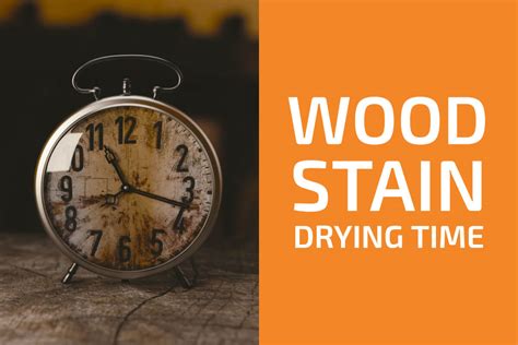 how long does stain take to dry