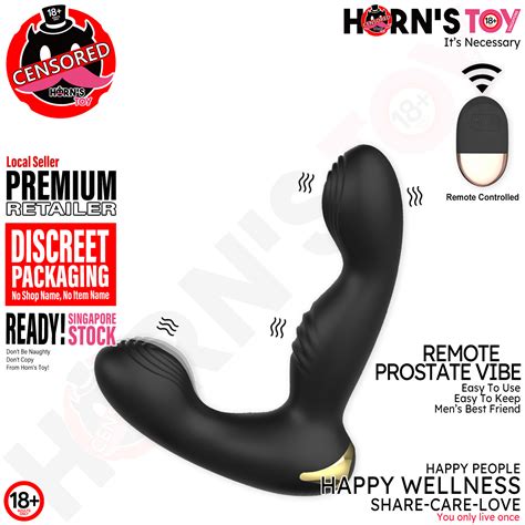 Prostate Massager Vibrator Mode Remote Control Dual Motor Adult Male Anal Sex Toys For Men