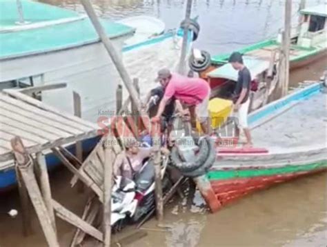 Penyebrangan Teluk Batang Kamboja Di KKU Ambruk Empat Orang Dan Satu