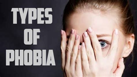 60 Different Types Of Phobia Youtube