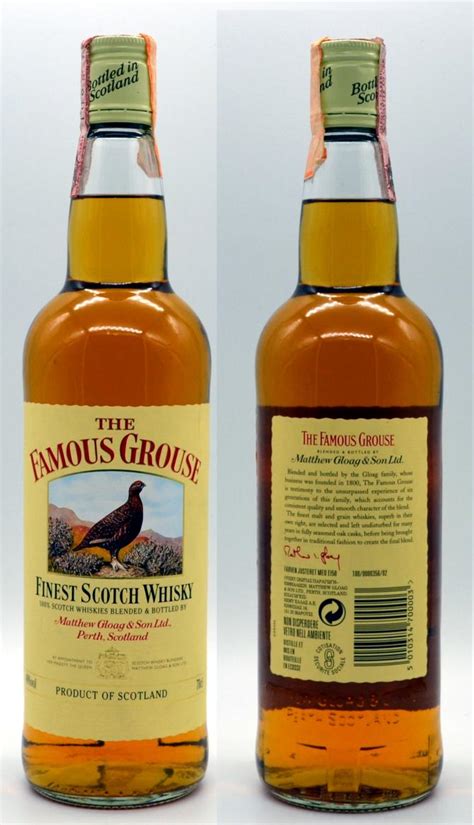 The Famous Grouse Finest Scotch Whisky Ratings And Reviews Whiskybase