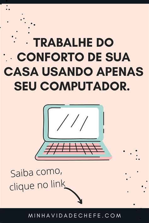 Aprenda Como Trabalhar Em Casa Digital Marketing Strategy Ganhar