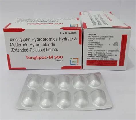 Mg Teneligliptin Hydrobromide Hydrate Metformin Tablet Mg At Rs