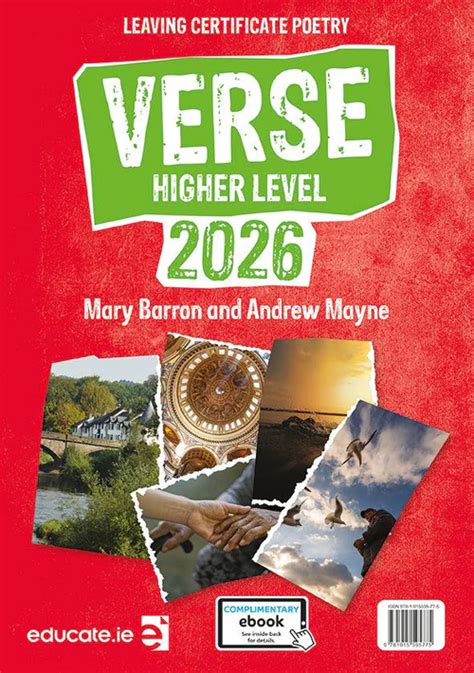 Verse 2026 Leaving Cert Poetry Higher Level Set Secondary