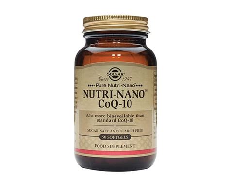 Solgar Nutri Nano Coq 10 Softgels 50 Pharmhealth Pharmacy