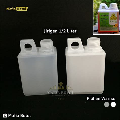 Jual Botol Jerigen Jirigen Jirgen Dirigen Jerrycan Setengah Liter