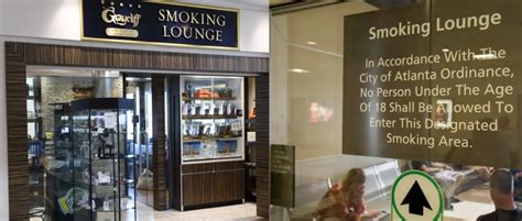 Smoking Lounge at Hartsfield Jackson Atlanta International Airport ...