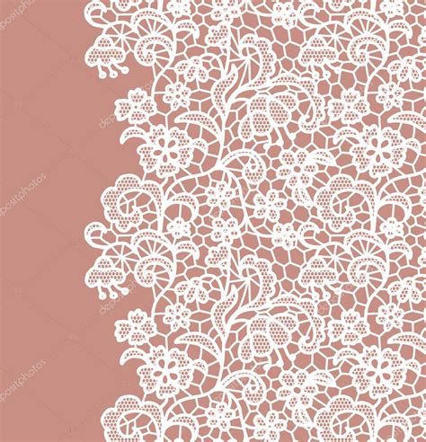 Seamless Lace Border Stock Vector Image By Comotom0 115755290