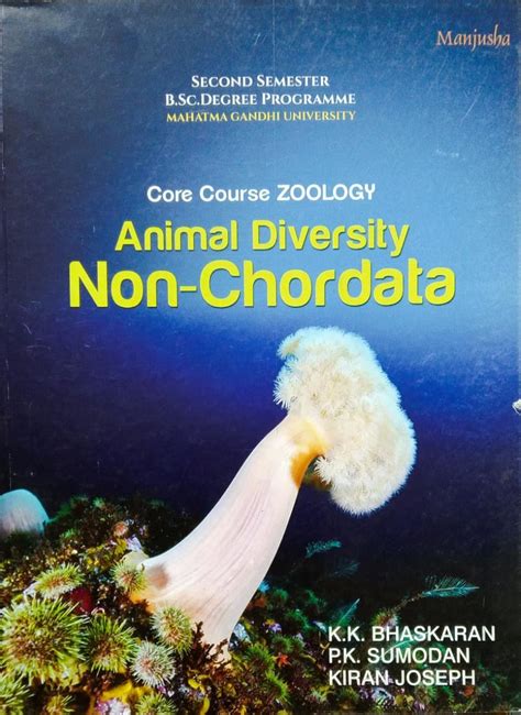 Animal Diversity Non Chordata Core Course Zoology Bsc Sem 2 Mg