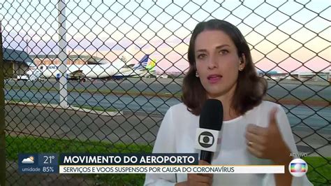 No aeroporto JK os voos estão reduzidos Bom Dia DF G1