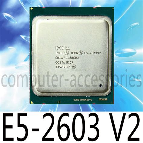 Intel Xeon E5-2603 V2 E5-2603V2 1.80GHz LGA2011 CPU Processor | eBay