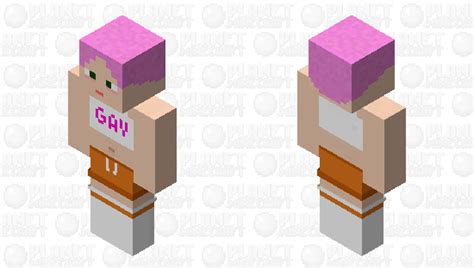 Femboy Pink Minecraft Skin