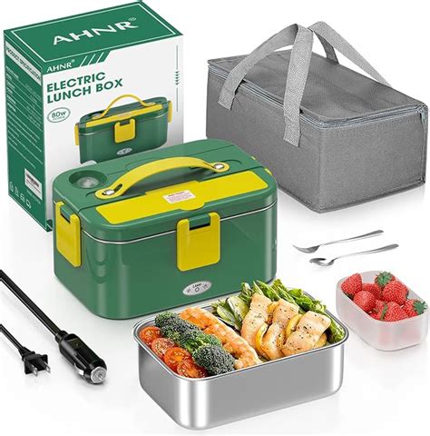 Amazon Ahnr Electric Lunch Box W Food Heater In Portable