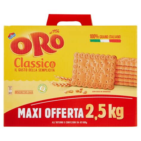 Biscotti Oro Saiwa Kg L Ecommerce Secondo Iper Tosano