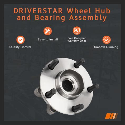 DRIVESTAR 513335 Front Wheel Hub Bearing Assembly AWD Only For