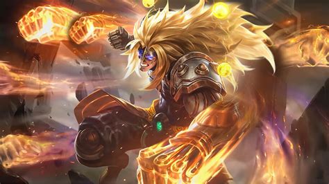 Badang Fist Of Zen Mobile Legends Skin K Wallpaper Pc Desktop