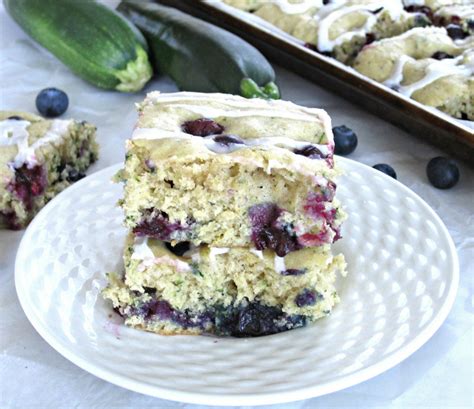 Blueberry Zucchini Cake Crafty For Home