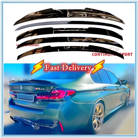 5 Series Psm M5 Cs Mp M4 Style Spoiler Fits G30 520i M Sport M5 Trunk