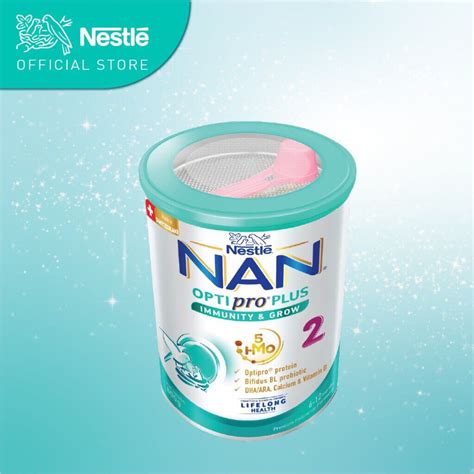 Sữa bột Nestle NAN OPTIPRO PLUS HMO số 2 hộp 800g Sản xuất tại Thuỵ