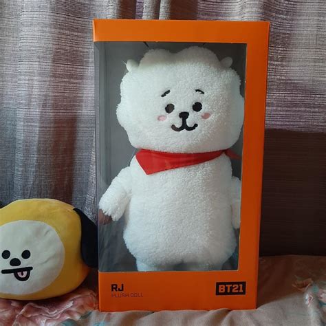 Bt21 Rj Jumbo Standing Doll Hobbies And Toys Memorabilia And Collectibles K Wave On Carousell