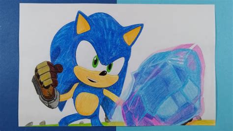 Dibujando A Sonic Pirata Con El Prisma Paradoja Sonic Prime