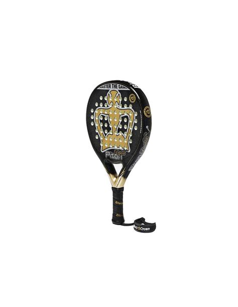 Raquete De Padel Black Crown Piton Limited