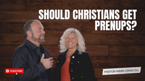 Should Christians Get Prenups Ask Pastor Mark And Grace Youtube