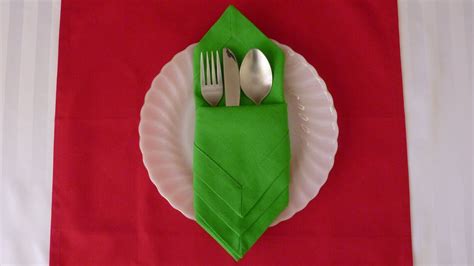 Napkin Folding Diamond Envelope YouTube