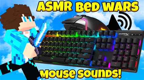 Keyboard Mouse Sounds Asmr Minecraft Bed Wars МАЙНКАРФТ БЕД ВАРС АСМР ХАЙПИКСЕЛЬ Hypixel