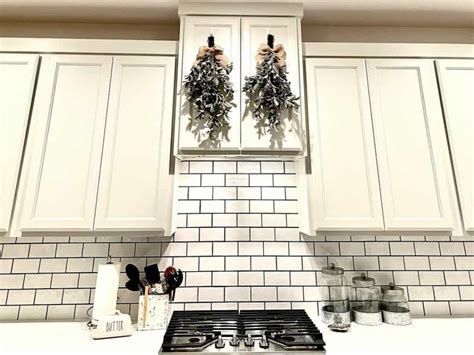 White Kitchen With Subway Tile Backsplash Soul Lane