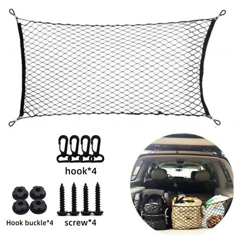 Universal Car Trunk Net Elastic Bagagem Net Cargo Organizer