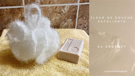 Comment Faire Une Fleur De Douche Exfoliante Au Crochet Simple Et