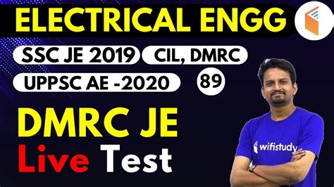 Pm Ssc Je Electrical Engg By Ashish Sir Dmrc Je Live