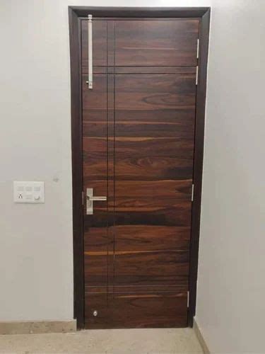 Wood Brown Mica Laminate Door For Home Wooden At Rs Piece In