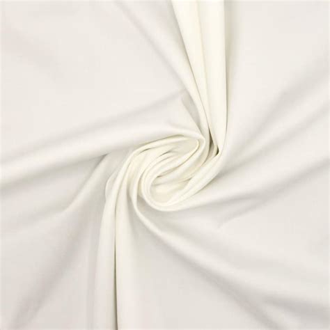 Twill Extensible Coton Blanc Cass