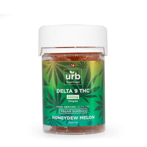 Urb Honeydew Melon Delta Thc Vegan Gummies Cbd Pharm