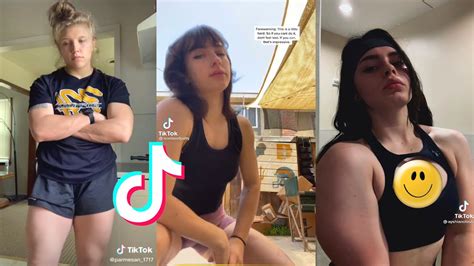 Top 5 Workout Girls Tiktok Compilation Leanbeefpatty Amberthevalkyrie