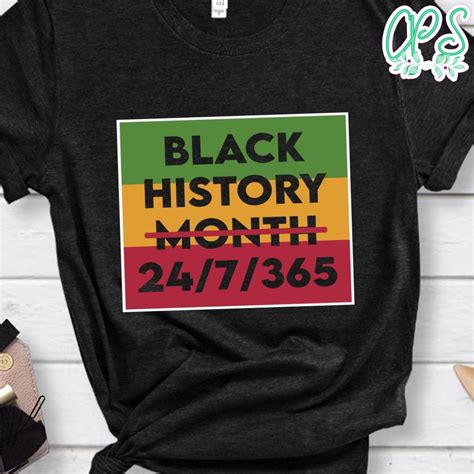 Black History Shirt | CustomPartyShirts Studio