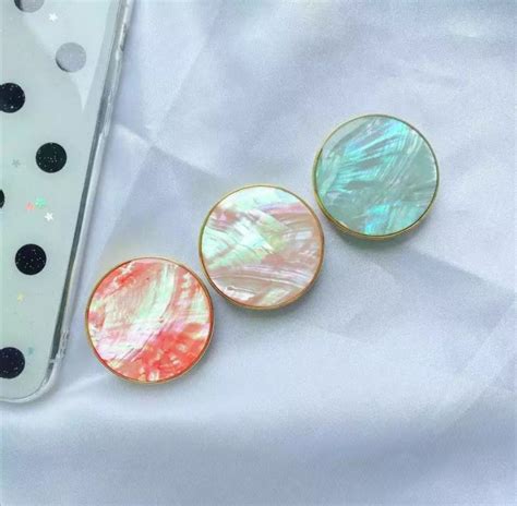 Gold Pearl Stand Accessory Ring Popsocket Mobile Phone Etsy