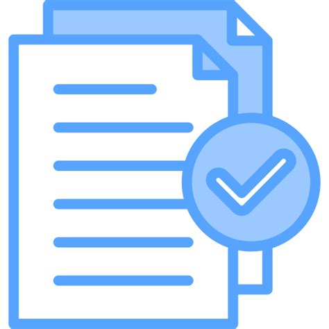 Validation Generic Blue Icon