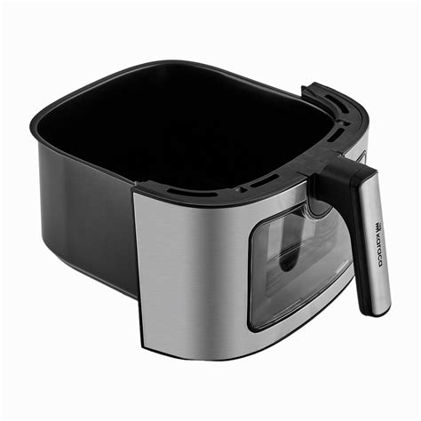 Karaca Multifry Inox XXL 6 5 Litre Dijital Cam Pencereli Airfryer Karaca