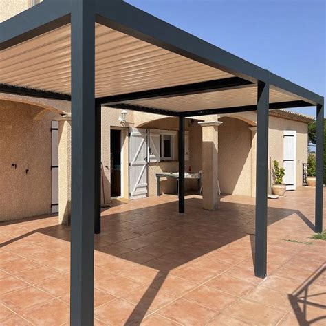 Self Supporting Pergola SPR03 6x3m AXIUM Solutions Aluminium