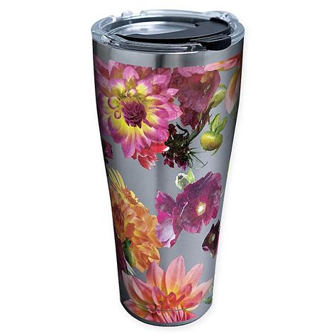 Tervis Romantic Floral 30 Oz Stainless Steel Tumbler With Lid Multi In 2021 Stainless Steel