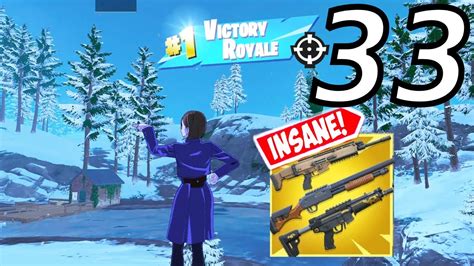 33 Elimination Solo Squads Win Full Gameplay Fortnite Chapter 5 Season 1 Youtube