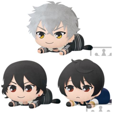 Ensemble Stars Koga Oogami Ritsu Sakuma And Rei Sakuma Hugging Plush